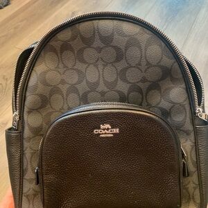Coach Black Backpack for Men